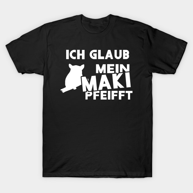 süßer Maki Riesenaugen Liebe Affe Phillipinen T-Shirt by FindYourFavouriteDesign